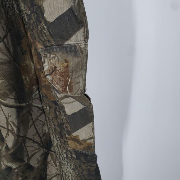 Outfitters Ridge Pants Mens 3XL 48-50 Camo Cargo Organic Cotton Hunting 22x30 - Picture 11 of 12